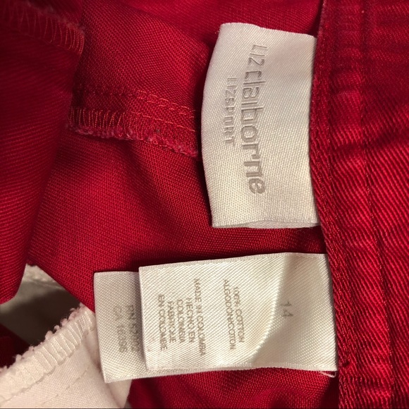 Liz Claiborne Vintage high waist shorts 90s pleated shorts EUC 14 - Picture 5 of 8